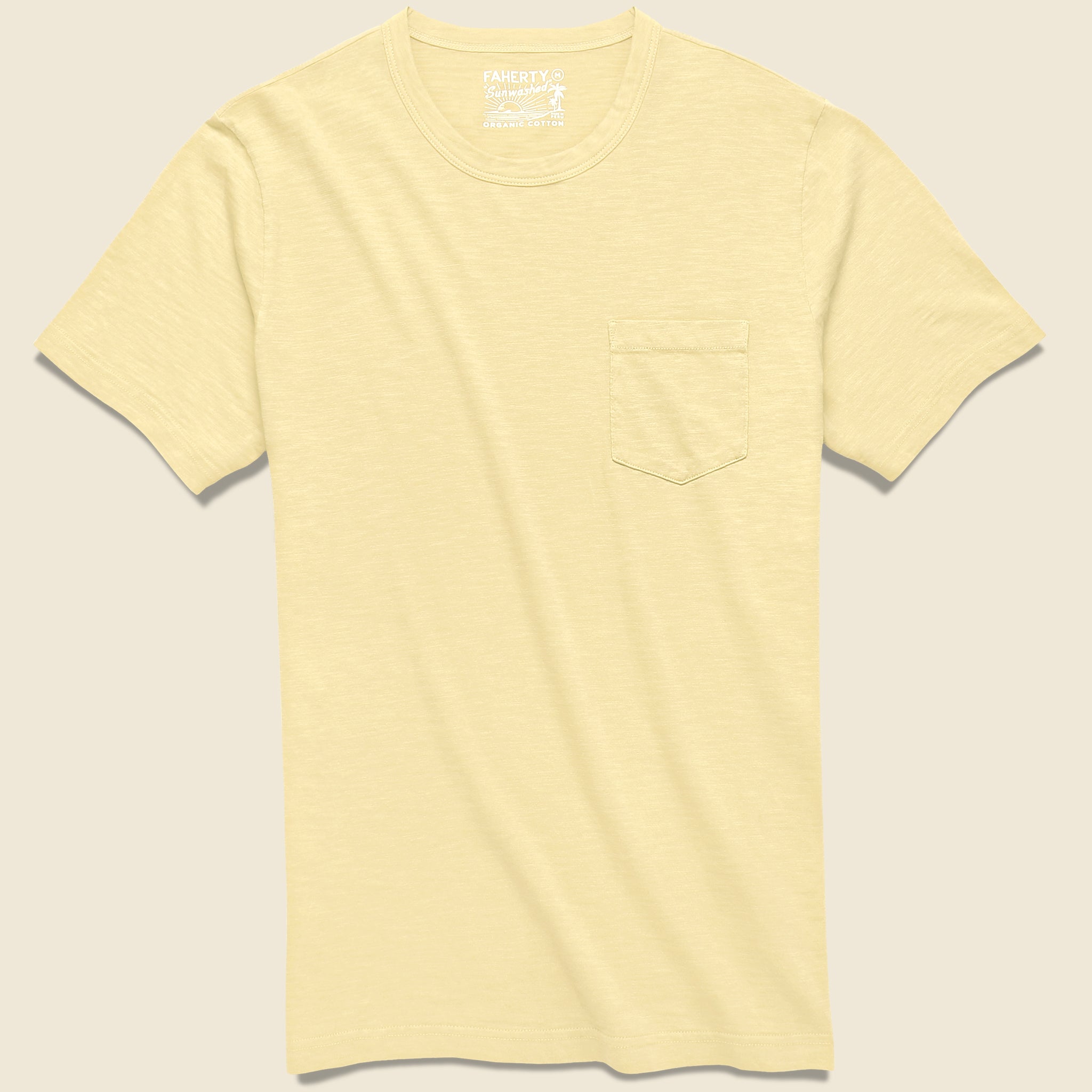 Garment Dyed Pocket Tee - Sunny Days - Faherty - STAG Provisions - Tops - S/S Tee