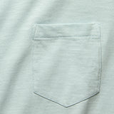 Garment Dyed Pocket Tee - Glacier Blue - Faherty - STAG Provisions - Tops - S/S Tee