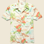 Kona Camp Shirt - Tropical Breeze - Faherty - STAG Provisions - Tops - S/S Woven - Floral