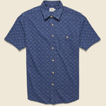 Knit Seasons Shirt - Moonlight Batik - Faherty - STAG Provisions - Tops - S/S Woven - Other Pattern