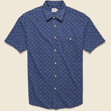 Knit Seasons Shirt - Moonlight Batik - Faherty - STAG Provisions - Tops - S/S Woven - Other Pattern
