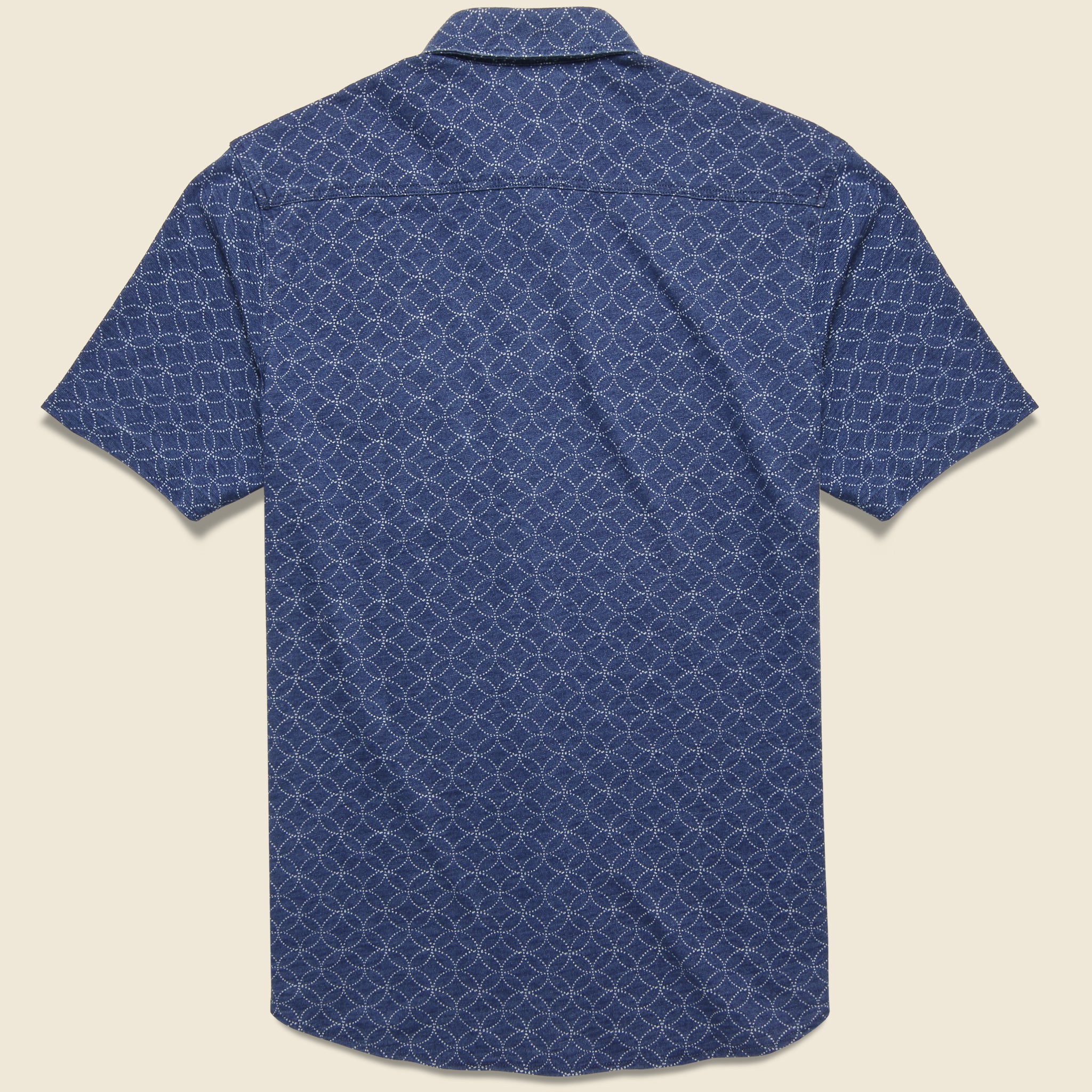 Knit Seasons Shirt - Moonlight Batik - Faherty - STAG Provisions - Tops - S/S Woven - Other Pattern