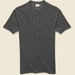 Heather Henley - Washed Black - Faherty - STAG Provisions - Tops - S/S Knit