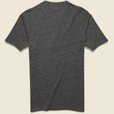 Heather Henley - Washed Black - Faherty - STAG Provisions - Tops - S/S Knit