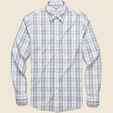 Movement Shirt - Grey Cream Plaid - Faherty - STAG Provisions - Tops - L/S Woven - Plaid