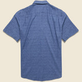 Breeze Shirt - Horizon Blues Frond Print - Faherty - STAG Provisions - Tops - S/S Woven - Other Pattern