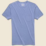 Garment Dyed Pocket Tee - Twilight - Faherty - STAG Provisions - Tops - S/S Tee
