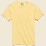 Garment Dyed Pocket Tee - Golden Coast - Faherty - STAG Provisions - Tops - S/S Tee