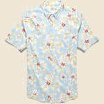 Breeze Shirt - Blue Sky Floral - Faherty - STAG Provisions - Tops - S/S Woven - Floral