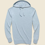 Slub Cotton Hoodie - Blue Breeze - Faherty - STAG Provisions - Tops - Fleece / Sweatshirt