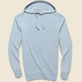 Slub Cotton Hoodie - Blue Breeze - Faherty - STAG Provisions - Tops - Fleece / Sweatshirt
