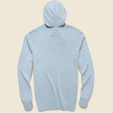 Slub Cotton Hoodie - Blue Breeze - Faherty - STAG Provisions - Tops - Fleece / Sweatshirt