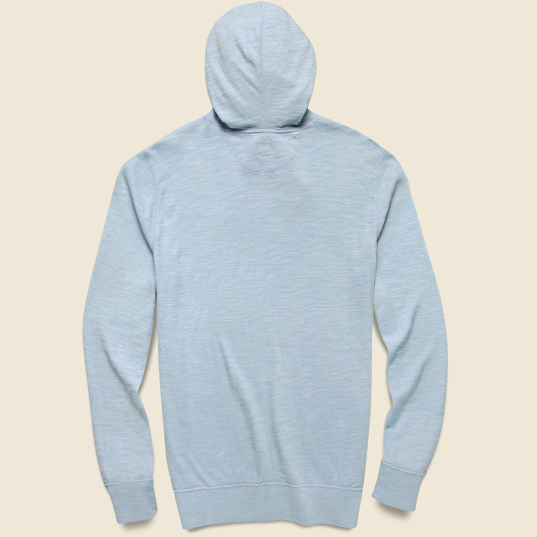 Slub Cotton Hoodie - Blue Breeze - Faherty - STAG Provisions - Tops - Fleece / Sweatshirt