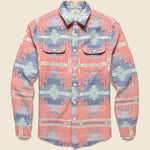 Good Feather Canyon Overshirt - Morning Star Sun - Faherty - STAG Provisions - Tops - L/S Woven - Other Pattern