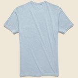 Garment Dyed Pocket Tee - Blue Breeze - Faherty - STAG Provisions - Tops - S/S Tee