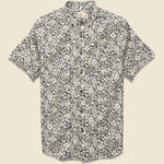 Stretch Playa Shirt - Washed Black Hilo - Faherty - STAG Provisions - Tops - S/S Woven - Floral