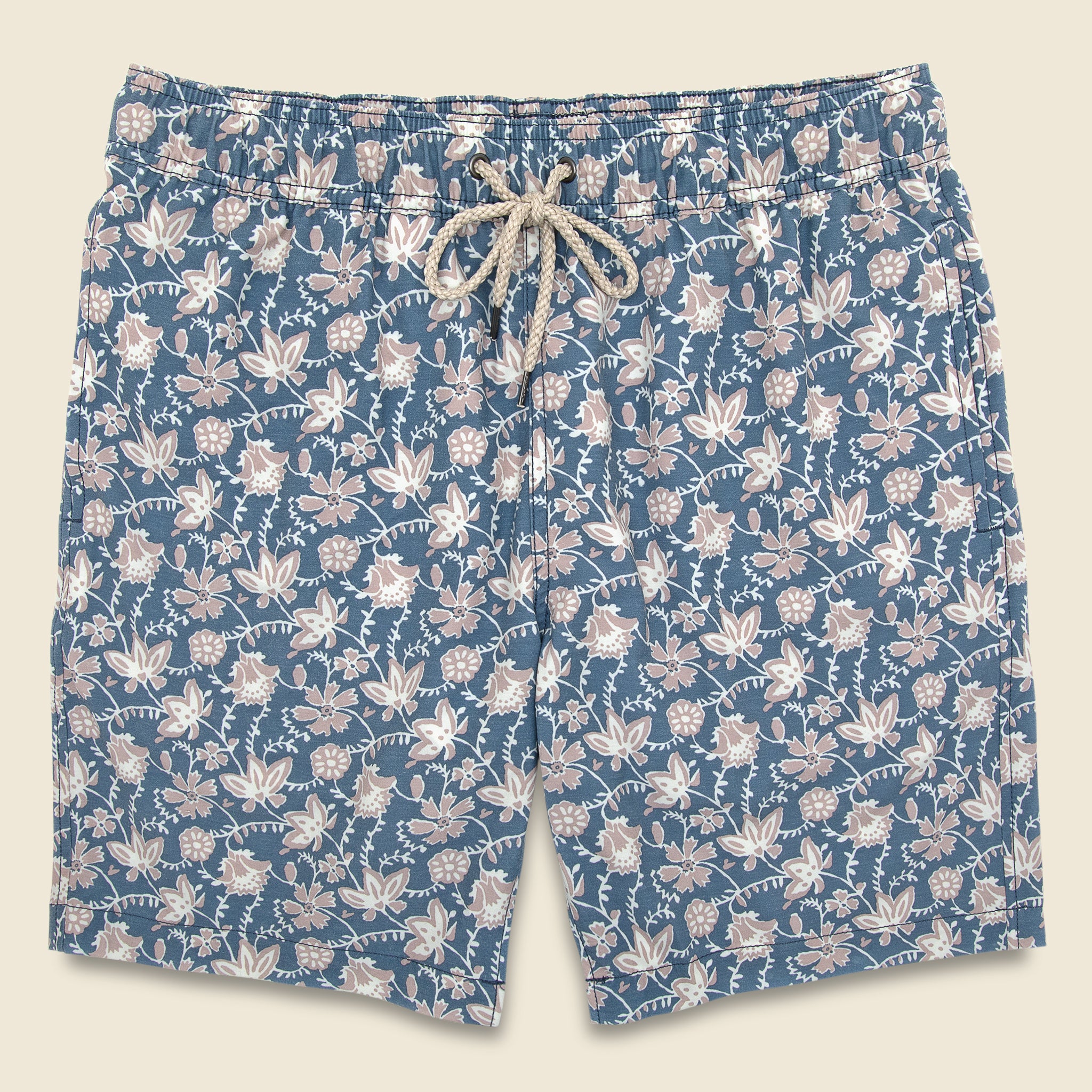 Beacon Trunk - Faded Floral Batik - Faherty - STAG Provisions - Shorts - Swim