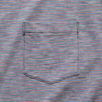 Indigo Pocket Tee - Red Sun - Faherty - STAG Provisions - Tops - S/S Tee