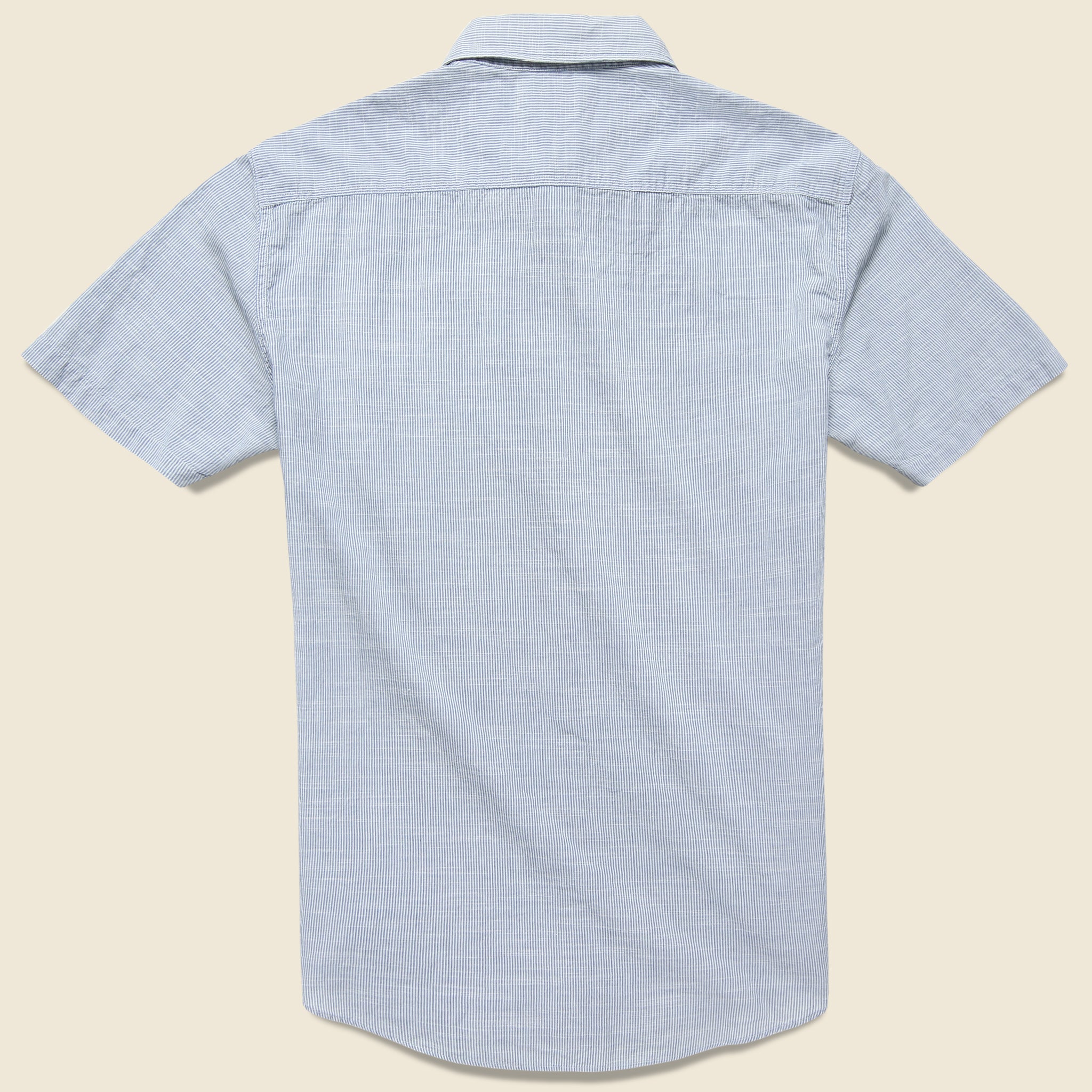 Pacific Shirt - Summer White Stripe - Faherty - STAG Provisions - Tops - S/S Woven - Other Pattern