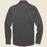 Knit Seasons Shirt - Washed Black - Faherty - STAG Provisions - Tops - L/S Woven - Solid