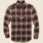 Vintage Flannel Workshirt - Black/Red/Gold - Filson - STAG Provisions - Tops - L/S Woven - Plaid