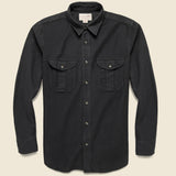 Moleskin Seattle Shirt - Black - Filson - STAG Provisions - Tops - L/S Woven - Solid