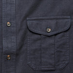 Moleskin Seattle Shirt - Navy - Filson - STAG Provisions - Tops - L/S Woven - Solid