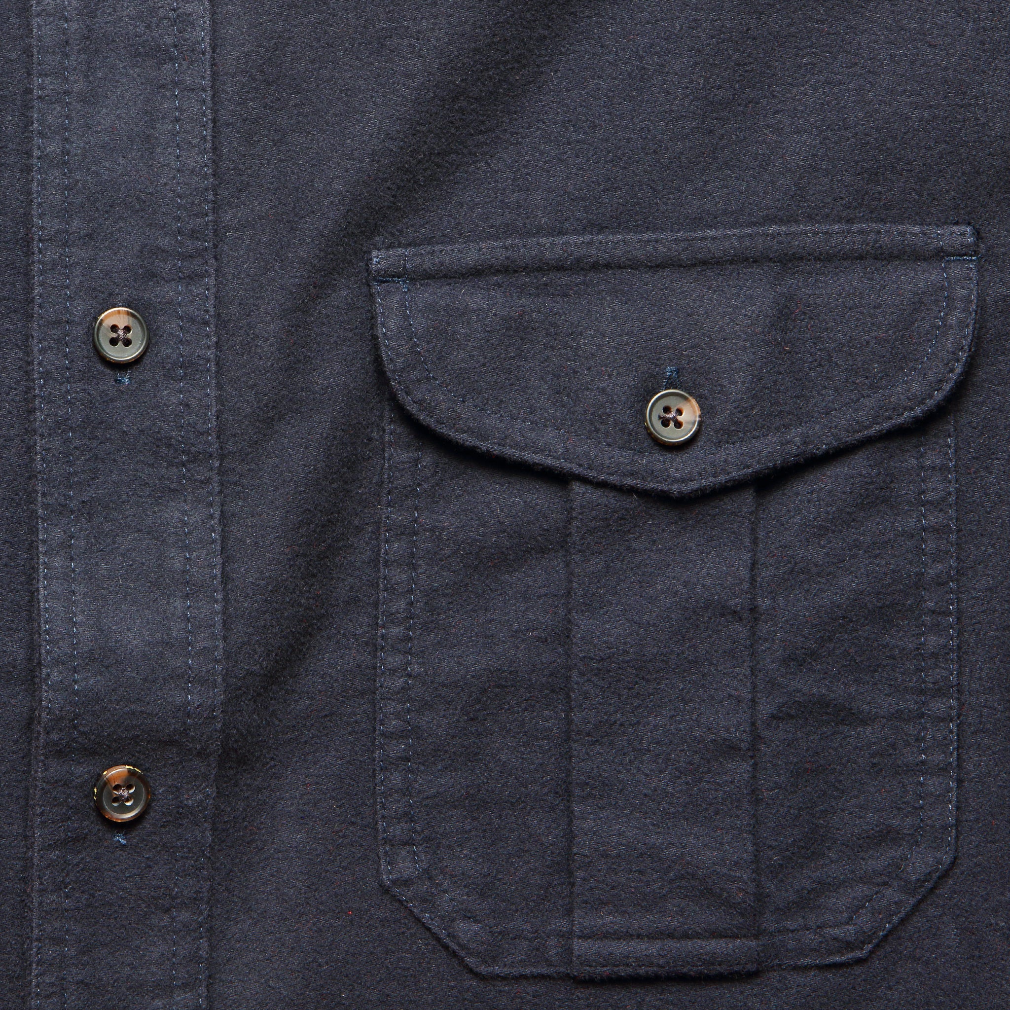 Moleskin Seattle Shirt - Navy - Filson - STAG Provisions - Tops - L/S Woven - Solid