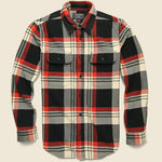 Vintage Flannel Workshirt - Black/Red - Filson - STAG Provisions - Tops - L/S Woven - Plaid
