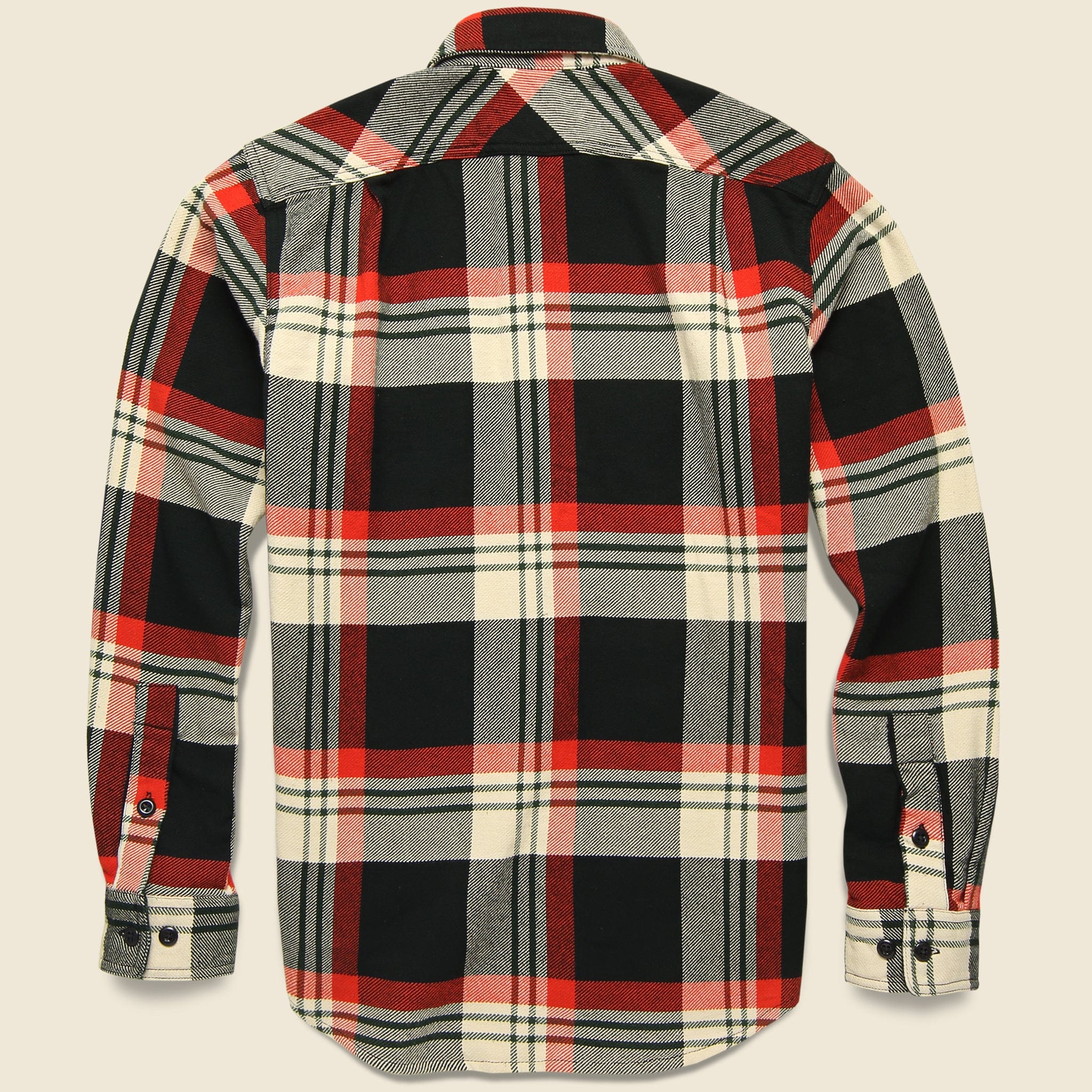 Vintage Flannel Workshirt - Black/Red - Filson - STAG Provisions - Tops - L/S Woven - Plaid