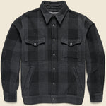 Beartooth Camp Jacket - Black/Grey Heather - Filson - STAG Provisions - Outerwear - Coat / Jacket