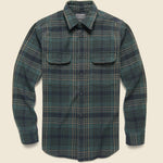Vintage Flannel Work Shirt - Green/Olive/Black - Filson - STAG Provisions - Tops - L/S Woven - Plaid