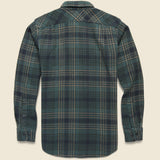 Vintage Flannel Work Shirt - Green/Olive/Black - Filson - STAG Provisions - Tops - L/S Woven - Plaid