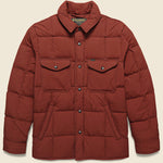 Lightweight Down Jac Shirt - Madder Red - Filson - STAG Provisions - Outerwear - Coat / Jacket