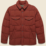 Lightweight Down Jac Shirt - Madder Red - Filson - STAG Provisions - Outerwear - Coat / Jacket