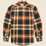 Vintage Flannel Workshirt - Fir/Rust - Filson - STAG Provisions - Tops - L/S Woven - Plaid
