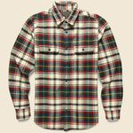 Vintage Flannel Workshirt - Red/Green/Tan - Filson - STAG Provisions - Tops - L/S Woven - Plaid