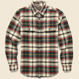 Vintage Flannel Workshirt - Red/Green/Tan - Filson - STAG Provisions - Tops - L/S Woven - Plaid