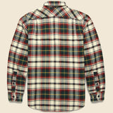 Vintage Flannel Workshirt - Red/Green/Tan - Filson - STAG Provisions - Tops - L/S Woven - Plaid