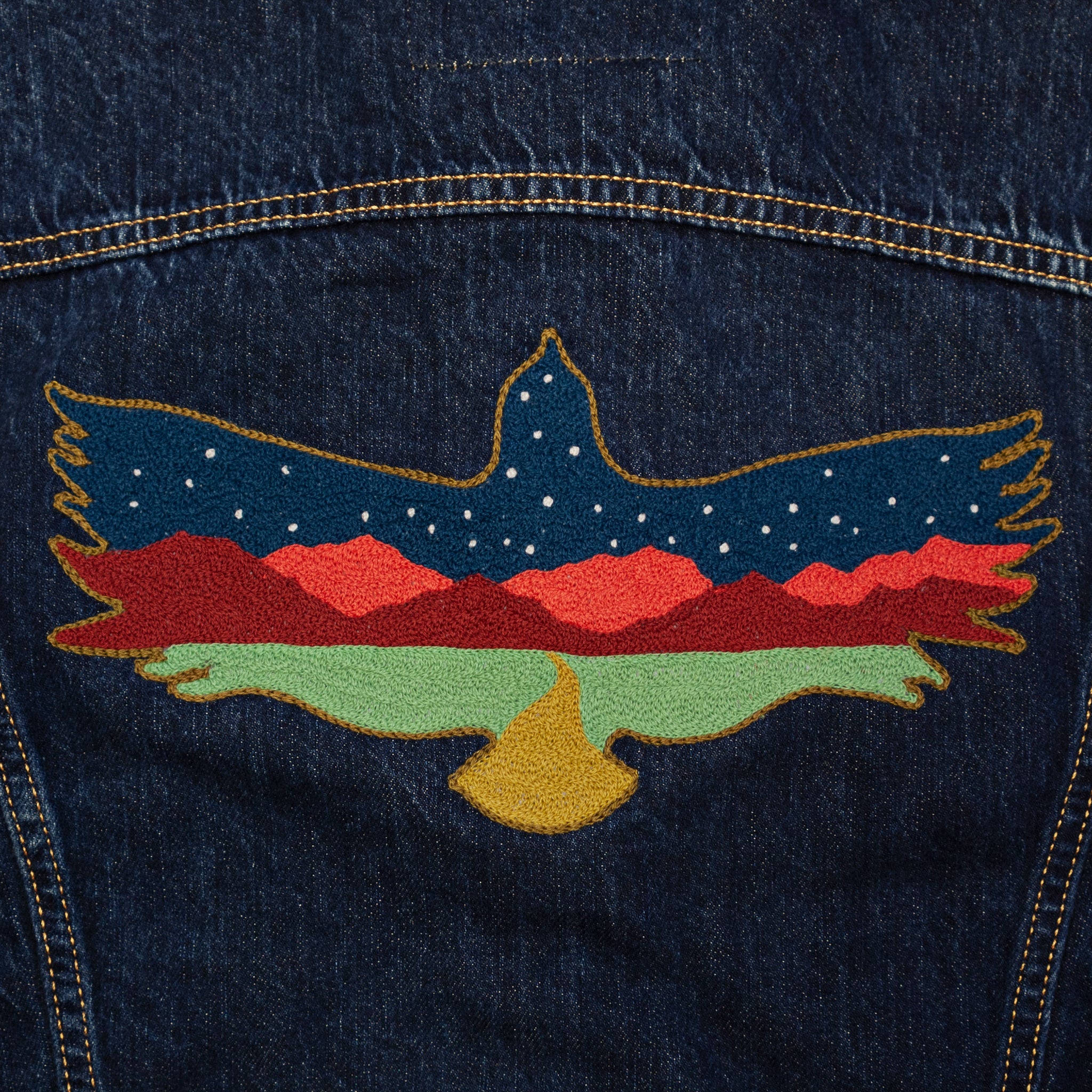 Levi's Trucker Jacket - Starry Thunderbird - Fort Lonesome - STAG Provisions - Outerwear - Coat / Jacket
