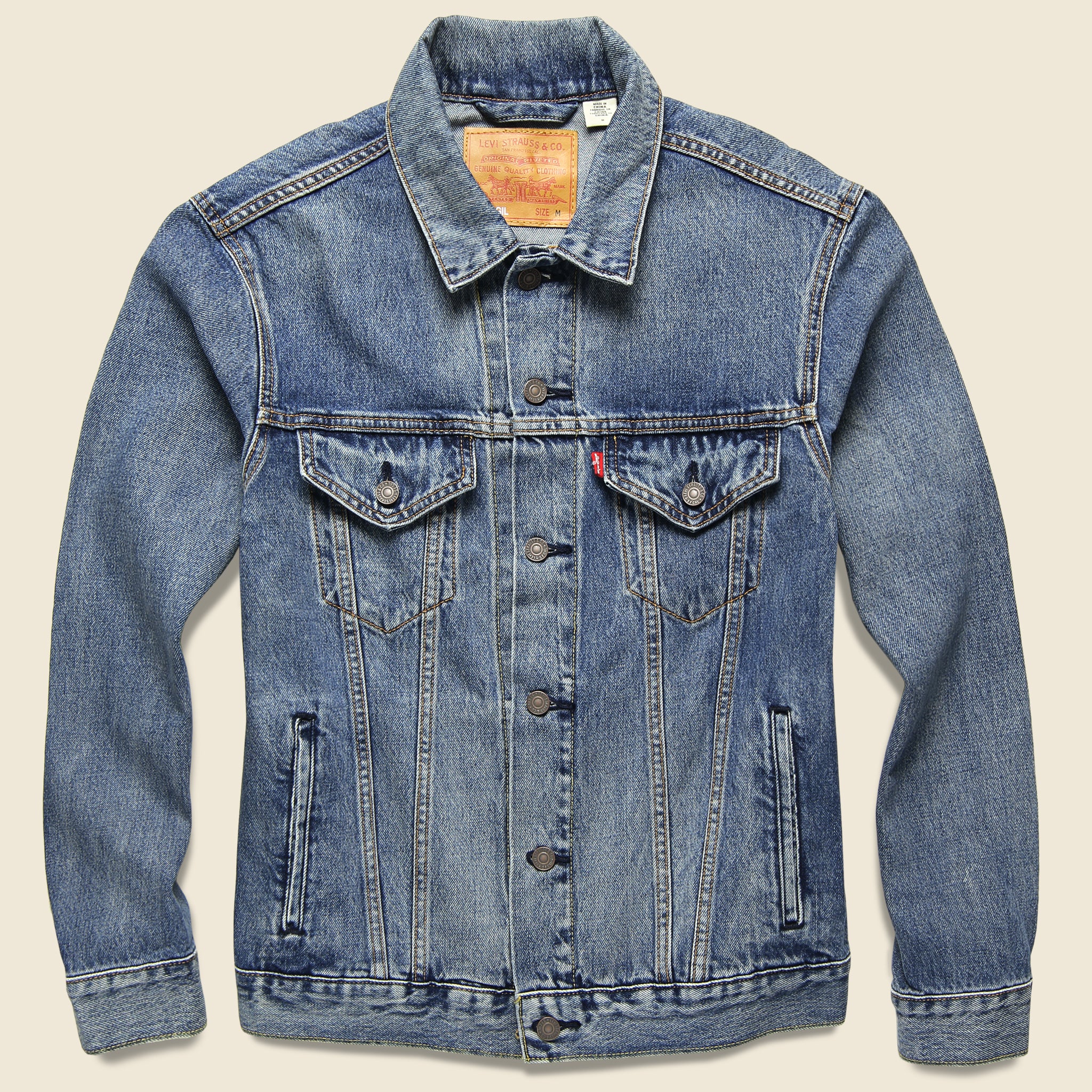 Levi's Trucker Jacket - United Snakes - Fort Lonesome - STAG Provisions - Outerwear - Coat / Jacket