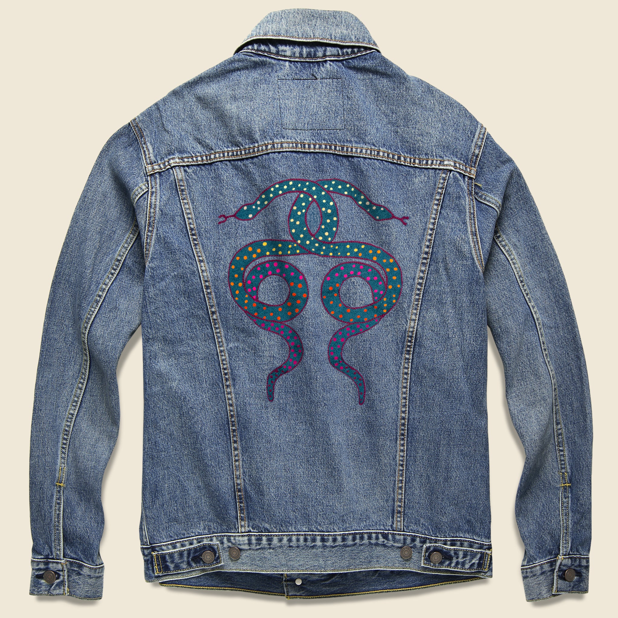 Levi's Trucker Jacket - United Snakes - Fort Lonesome - STAG Provisions - Outerwear - Coat / Jacket