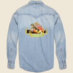 Horseshoe & Stallion Western Shirt - Fort Lonesome - STAG Provisions - Tops - L/S Woven - Other Pattern