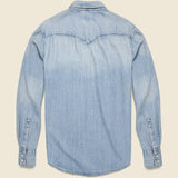 Eye Flowers Western Shirt - Fort Lonesome - STAG Provisions - Tops - L/S Woven - Other Pattern