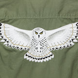 Twill Camp Shirt - Owl - Fort Lonesome - STAG Provisions - Tops - S/S Woven - Other Pattern
