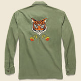 Twill Fatigue Overshirt - Tiger - Fort Lonesome - STAG Provisions - Tops - L/S Woven - Overshirt