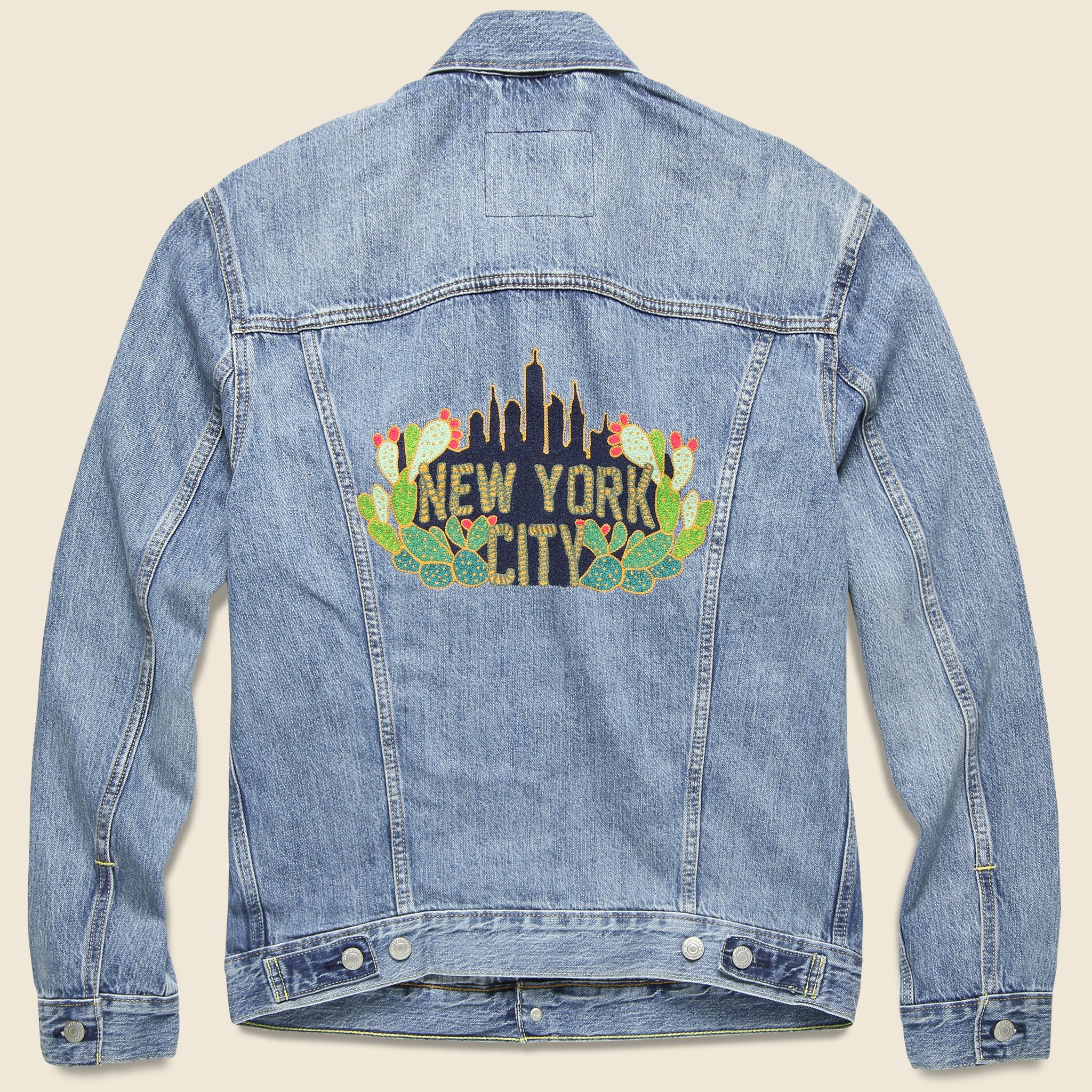 Killebrew Trucker Jacket - New York Cactus - Fort Lonesome - STAG Provisions - Outerwear - Coat / Jacket