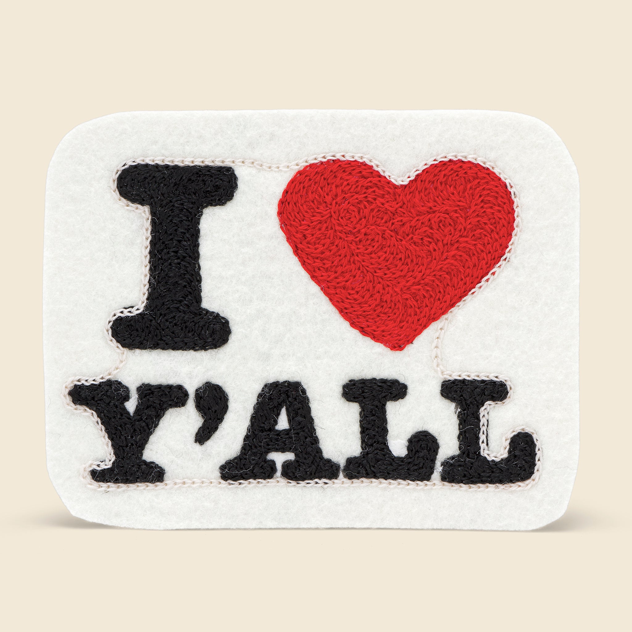 Patch - I Heart Yall - Fort Lonesome - STAG Provisions - Accessories - Patches
