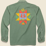 Military Shirt Jacket - Quilt Squares - Fort Lonesome - STAG Provisions - Tops - L/S Woven - Other Pattern