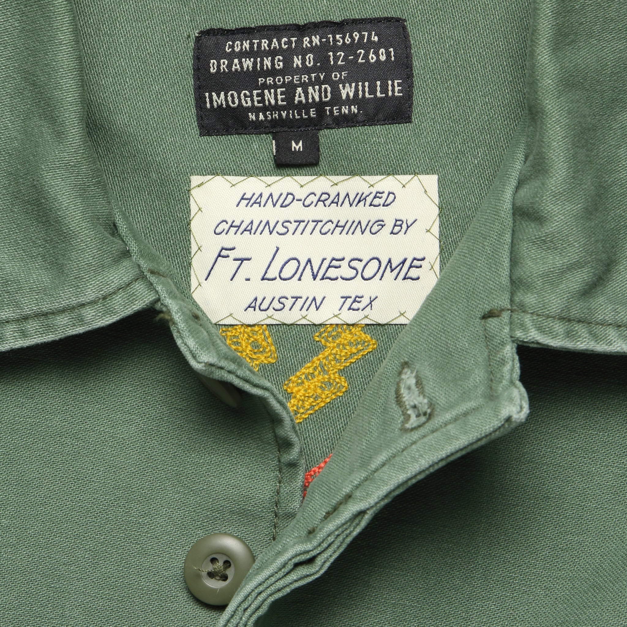 Military Shirt Jacket - Quilt Squares - Fort Lonesome - STAG Provisions - Tops - L/S Woven - Other Pattern